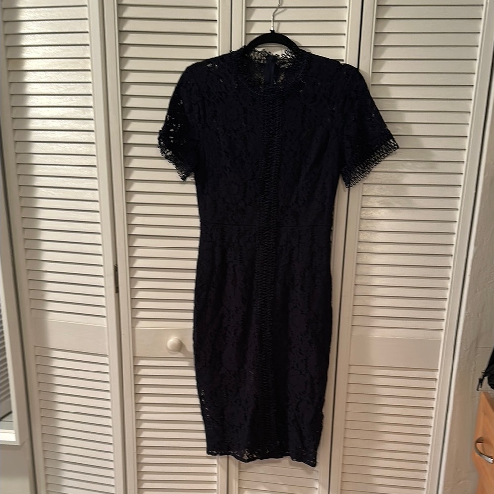 Black Sheath Midi Dress for Cocktail Nights